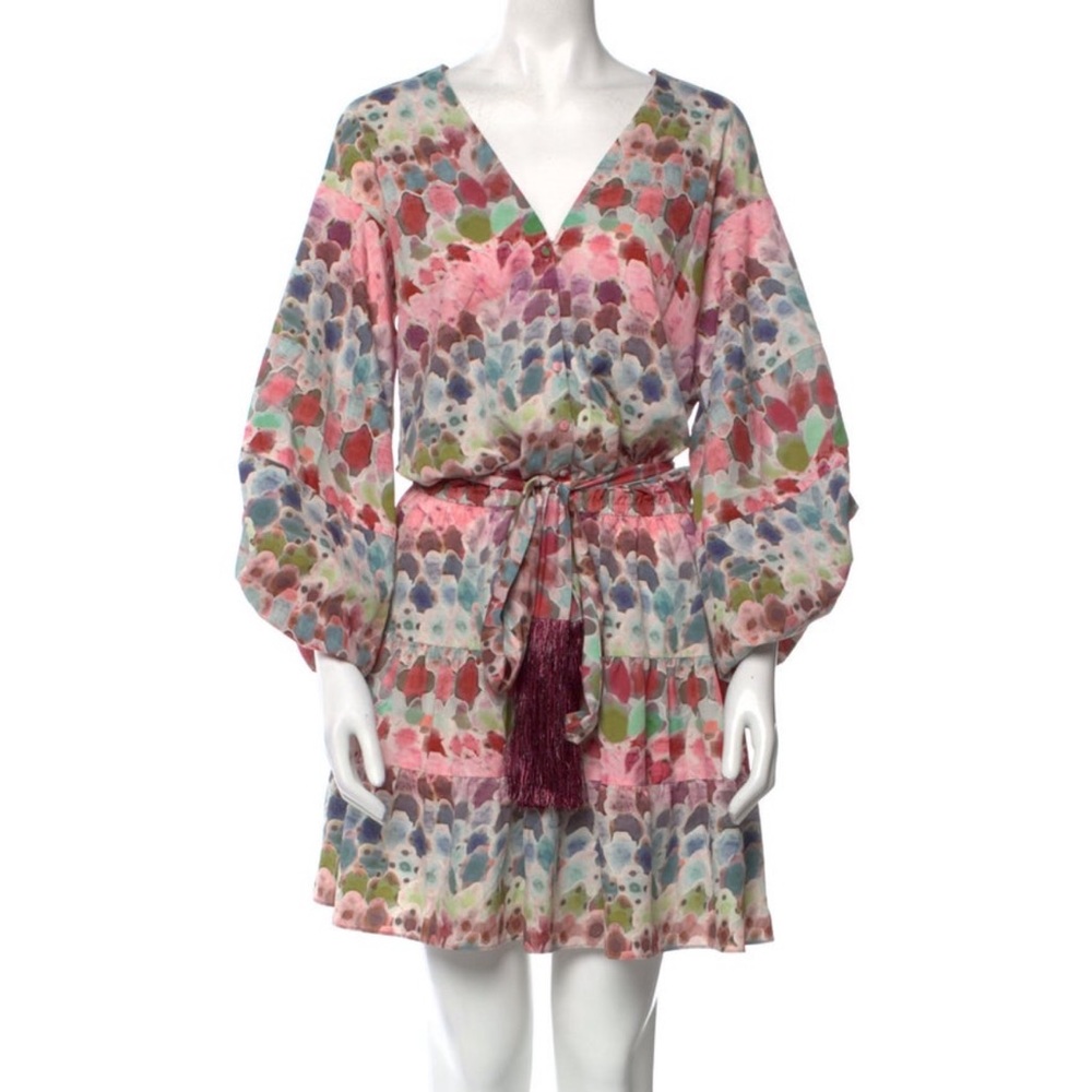 Alexis Multicolor Floral Midi Dress